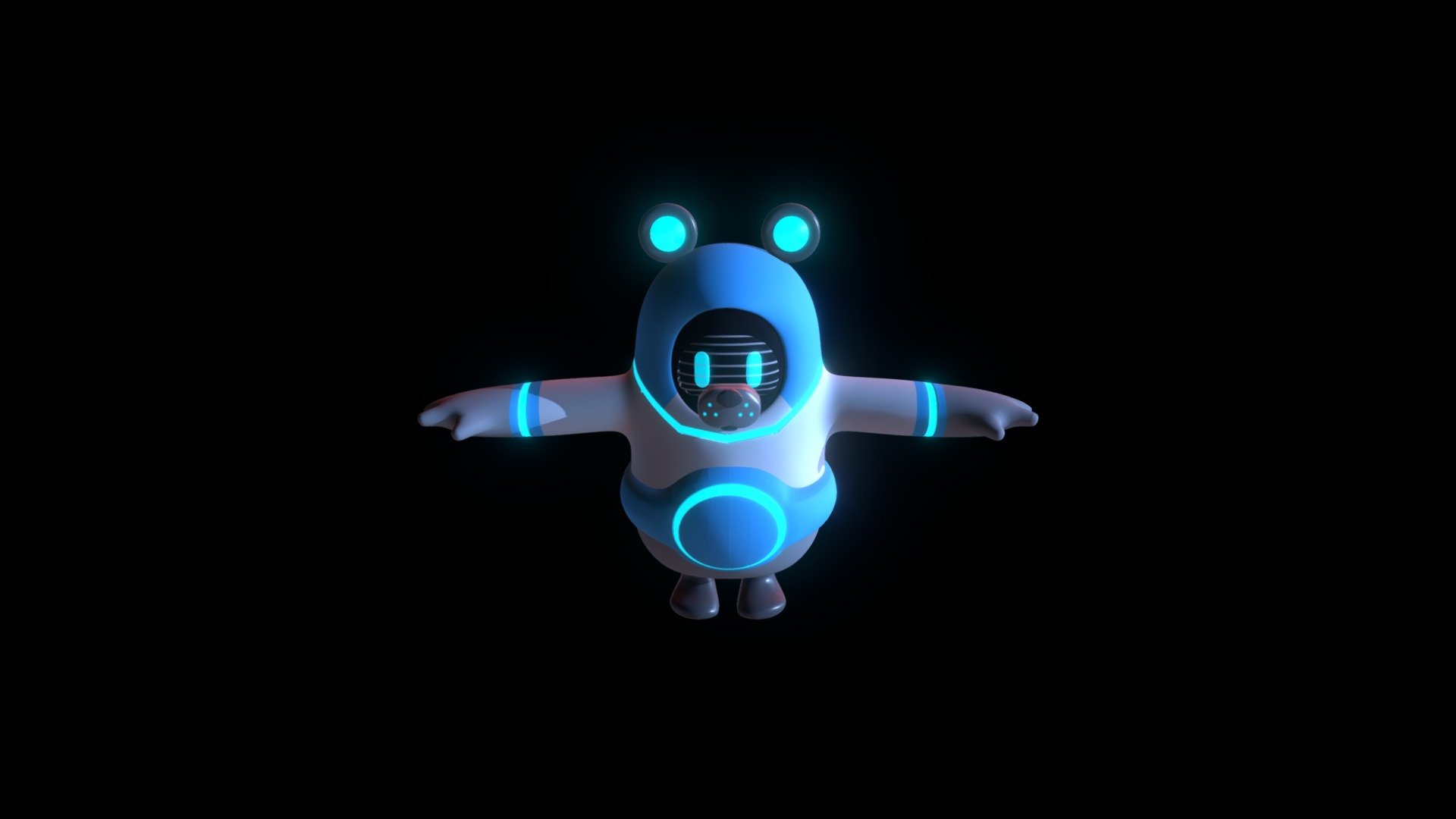 Fall Guys 3d model