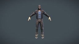 Criminal model lowpoly