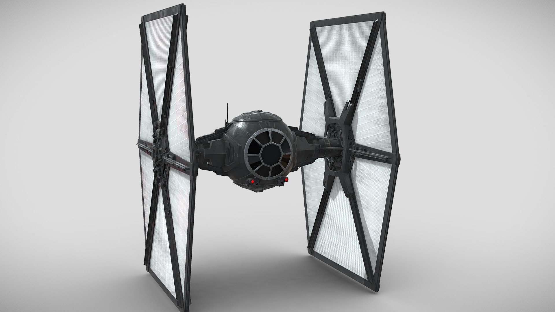 Star Wars First Order Tie Fighter 3d model