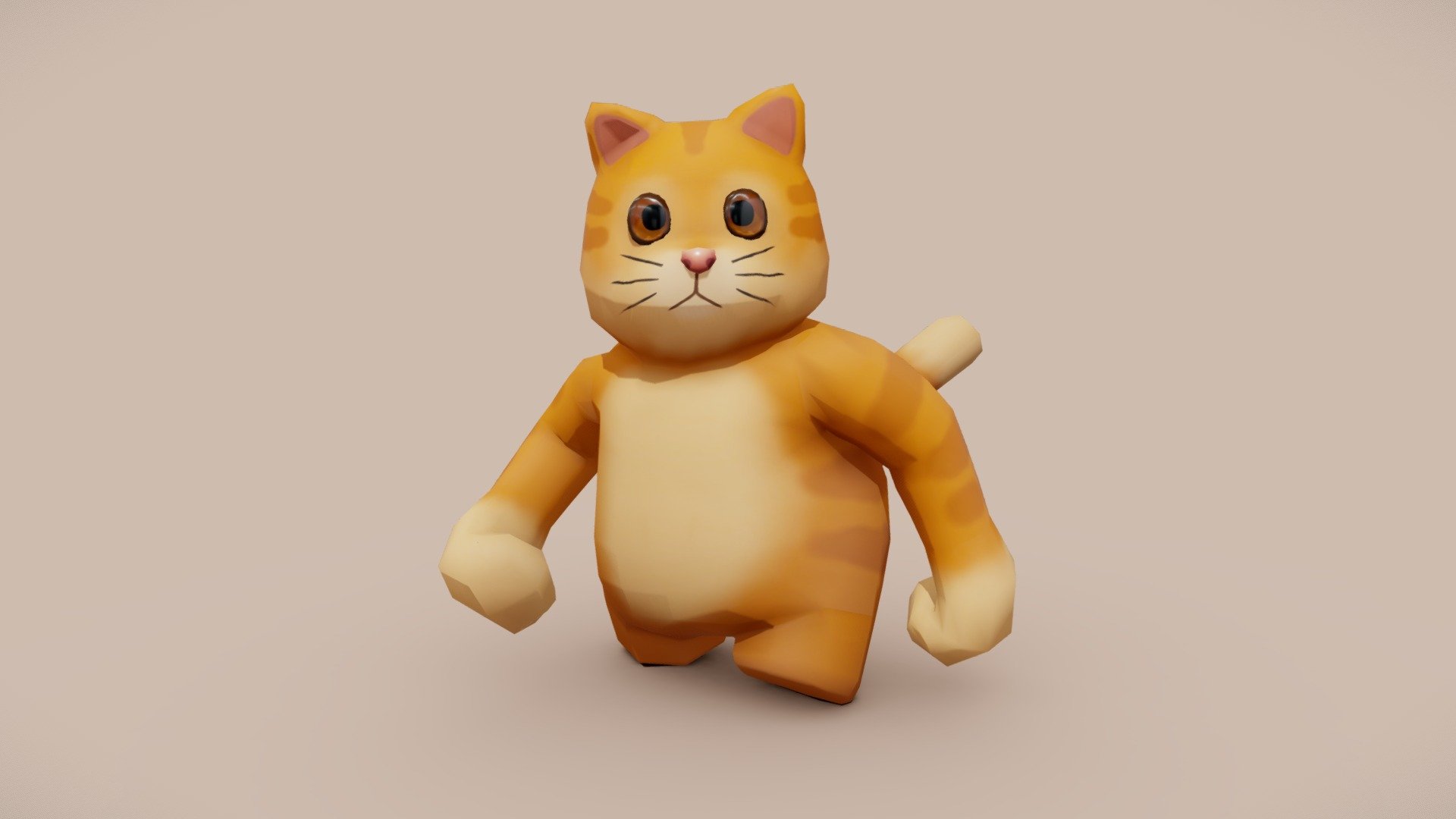 Cute Cat 3d model