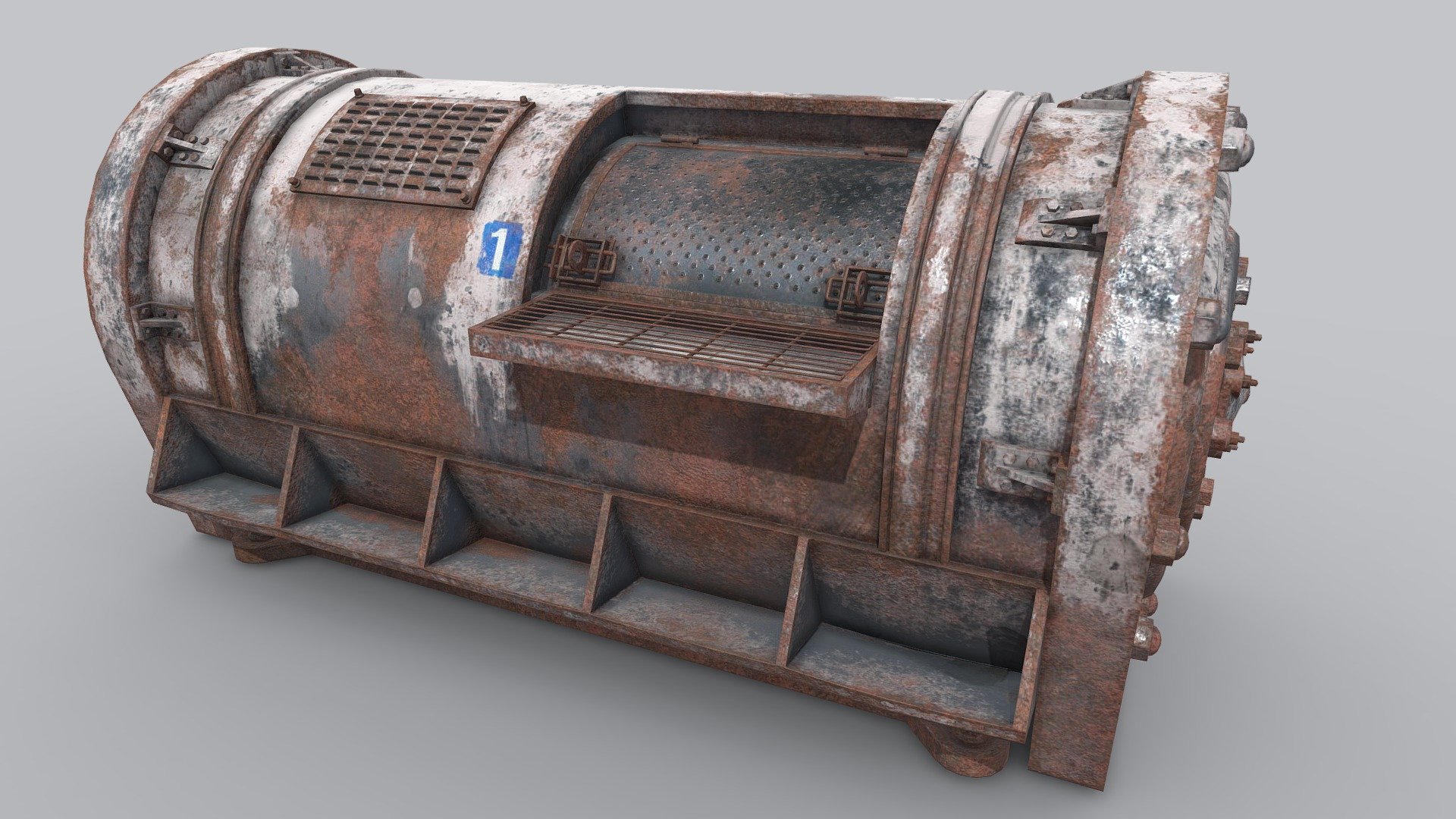 Half Life 2 inspired laundry machine 3d model