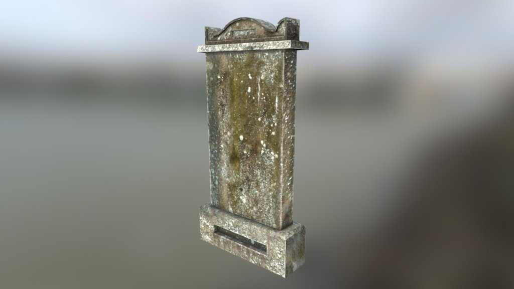 Headstone 3d model