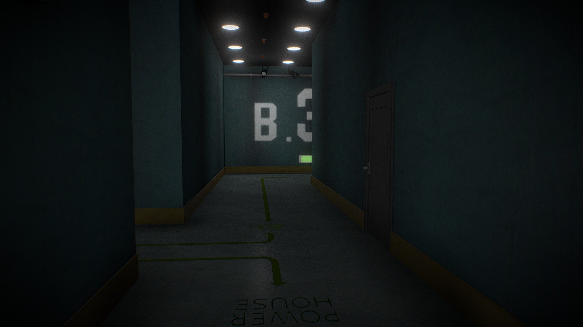 Elevator Entry 3d model