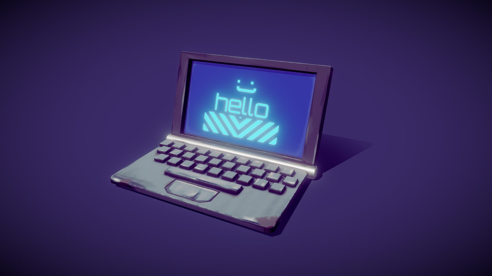 Laptop 3d model