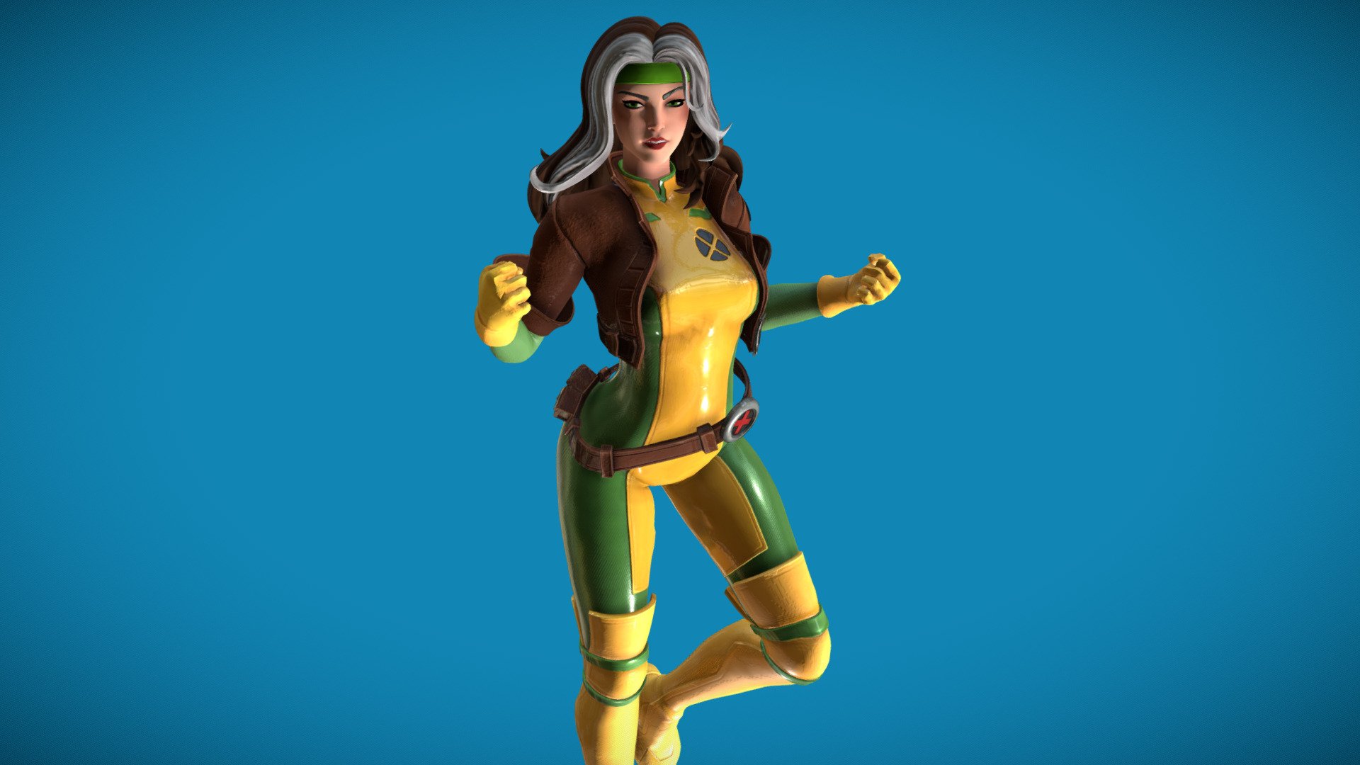 Rogue X- Men 3d model