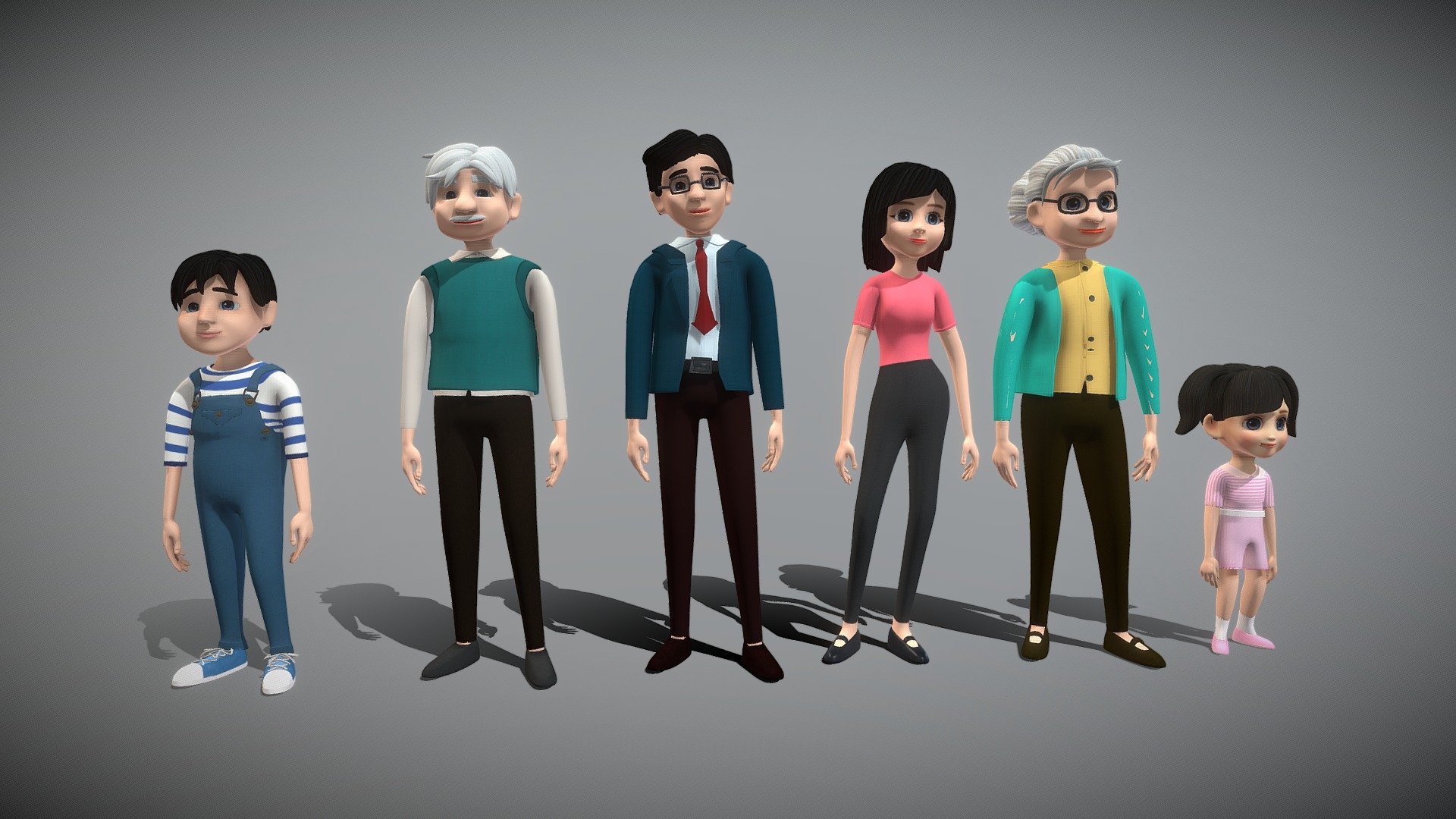 Family Member 3d model