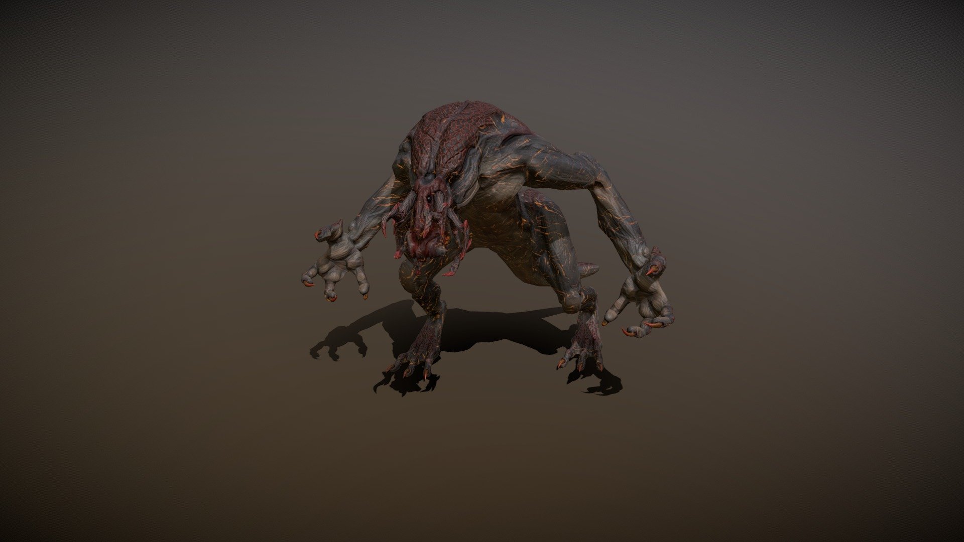 Monster: Reptile 3d model