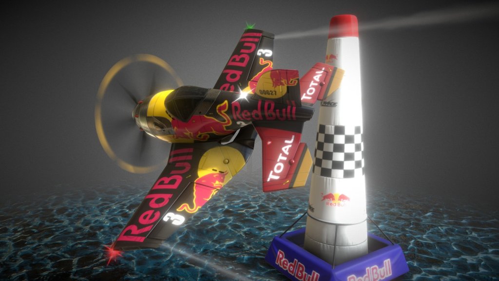 PeppeAir matte RedBull livery ...Veer 3d model