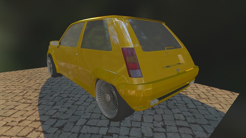 Renault 5 3d model