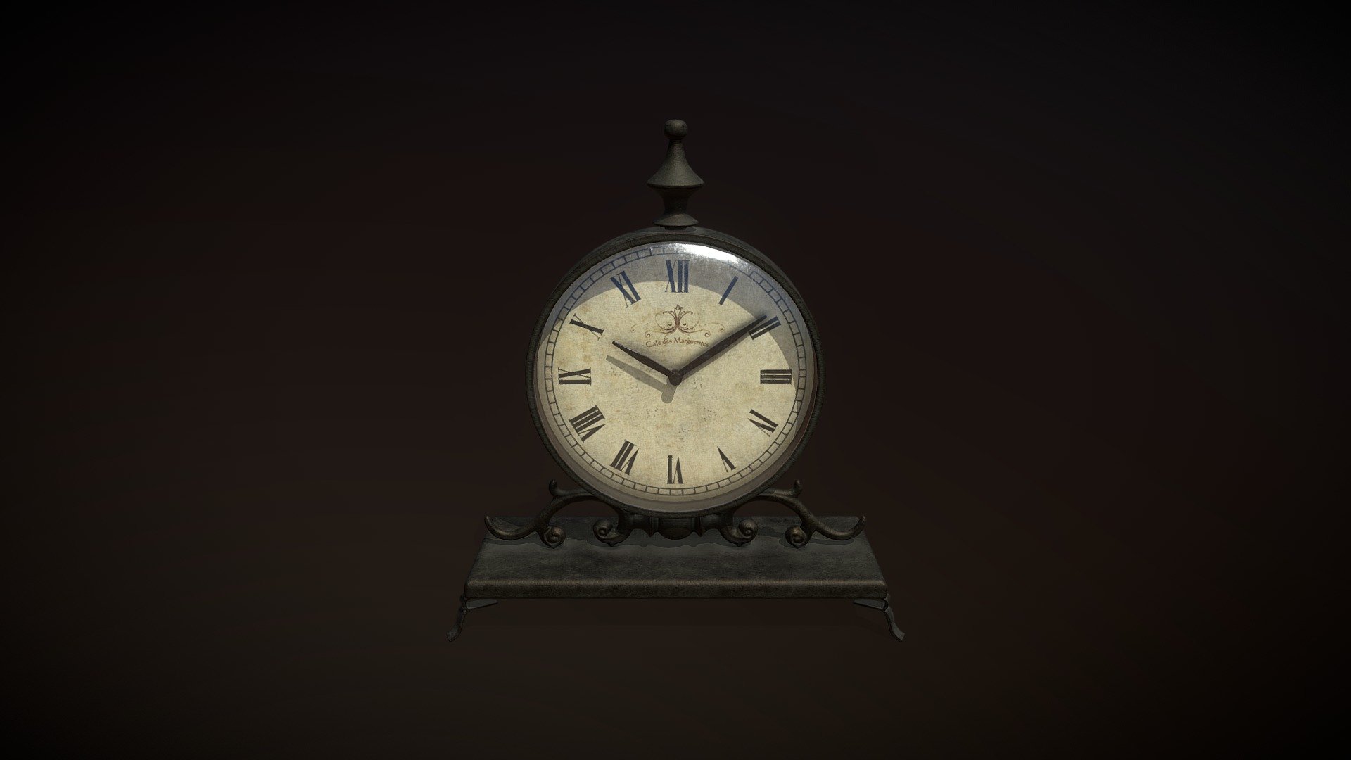 Vintage Clock 3d model