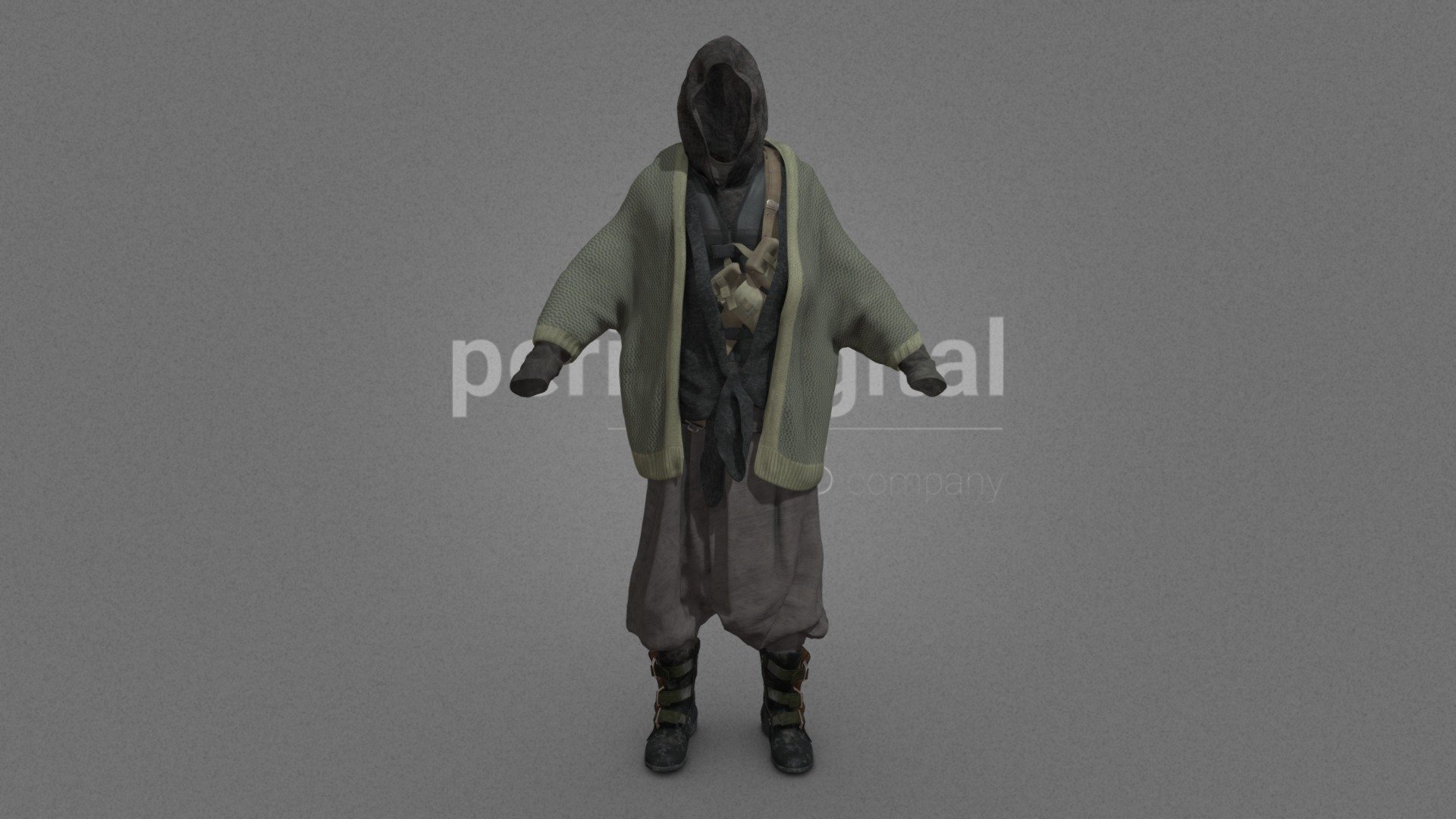 Wasteland Series 3d model