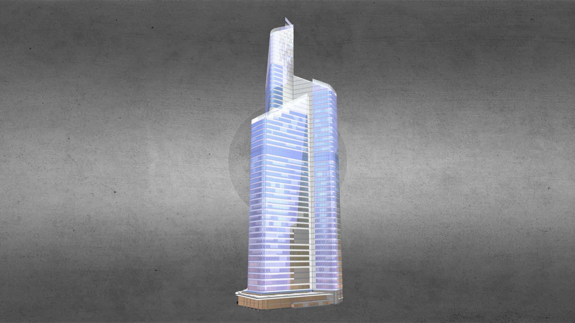 First Tower 3d model