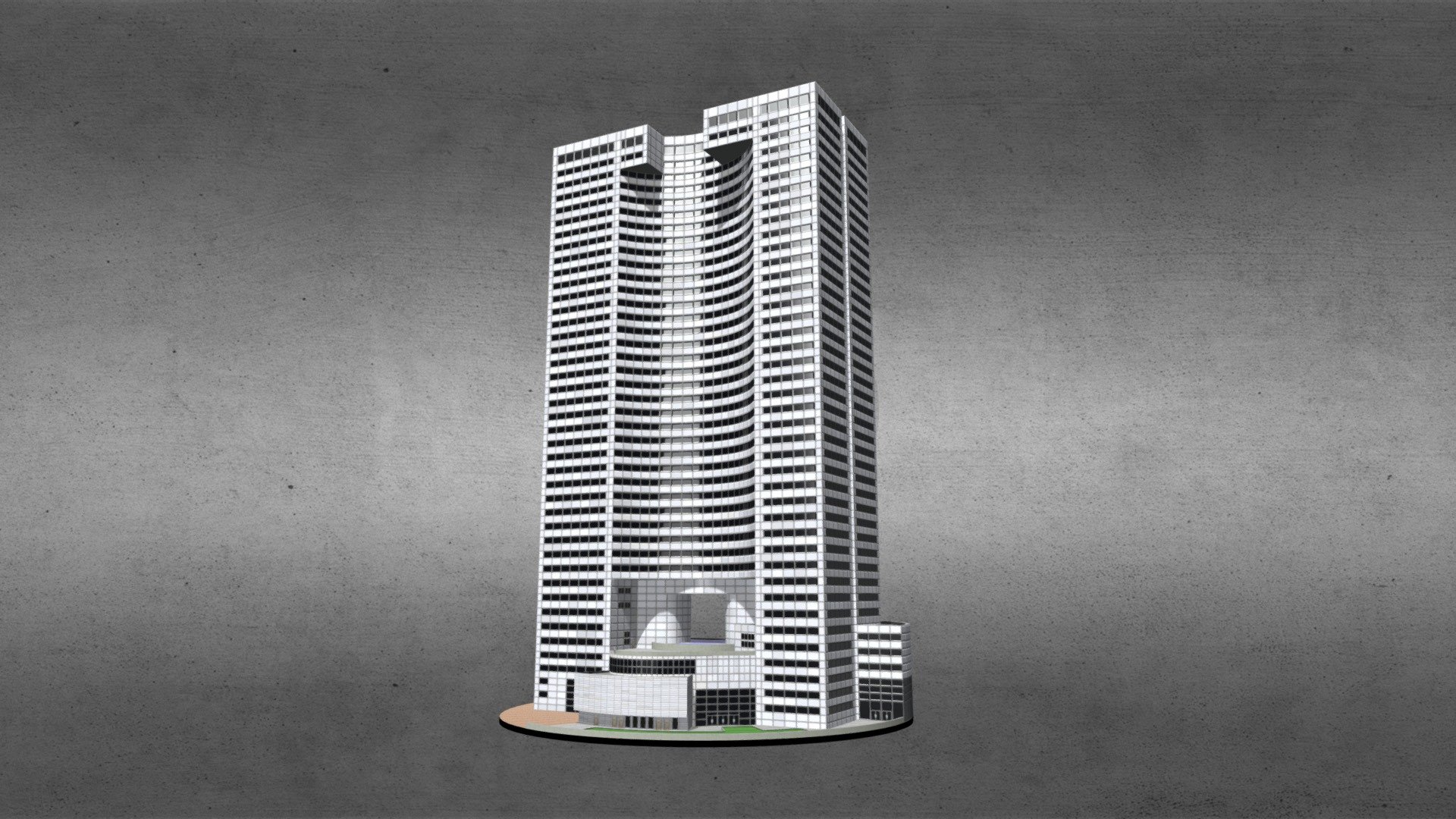 EQHO Tower 3d model