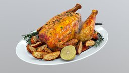 Roasted Chicken and Potatoes