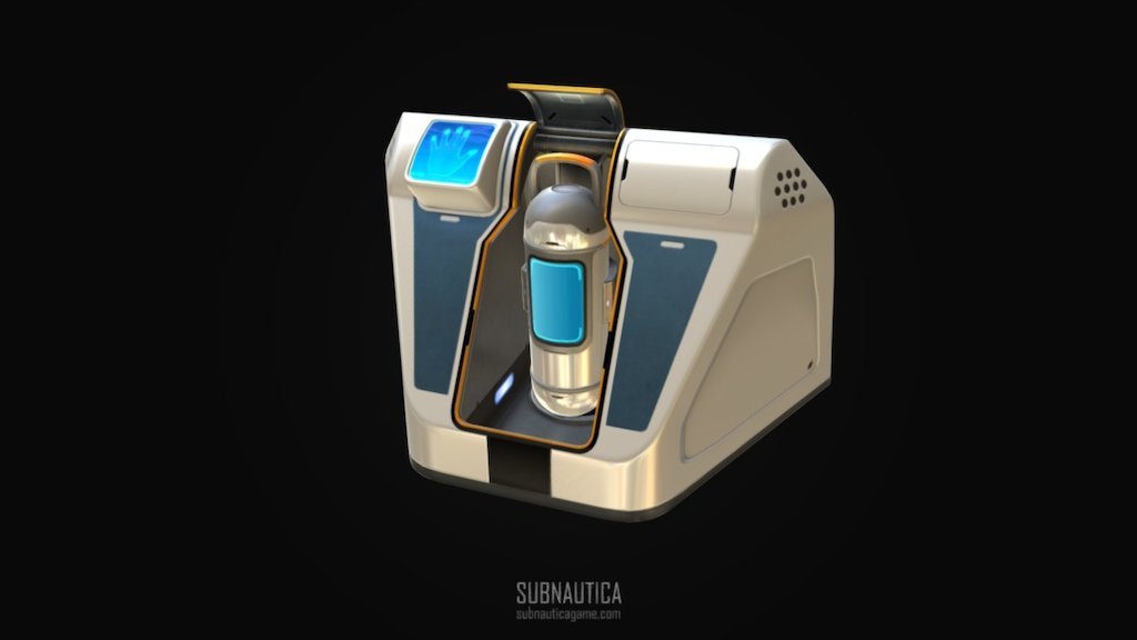 time_capsule_terminal 3d model