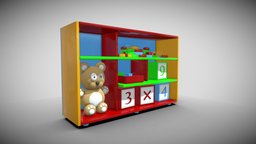 3D Child Room Closet