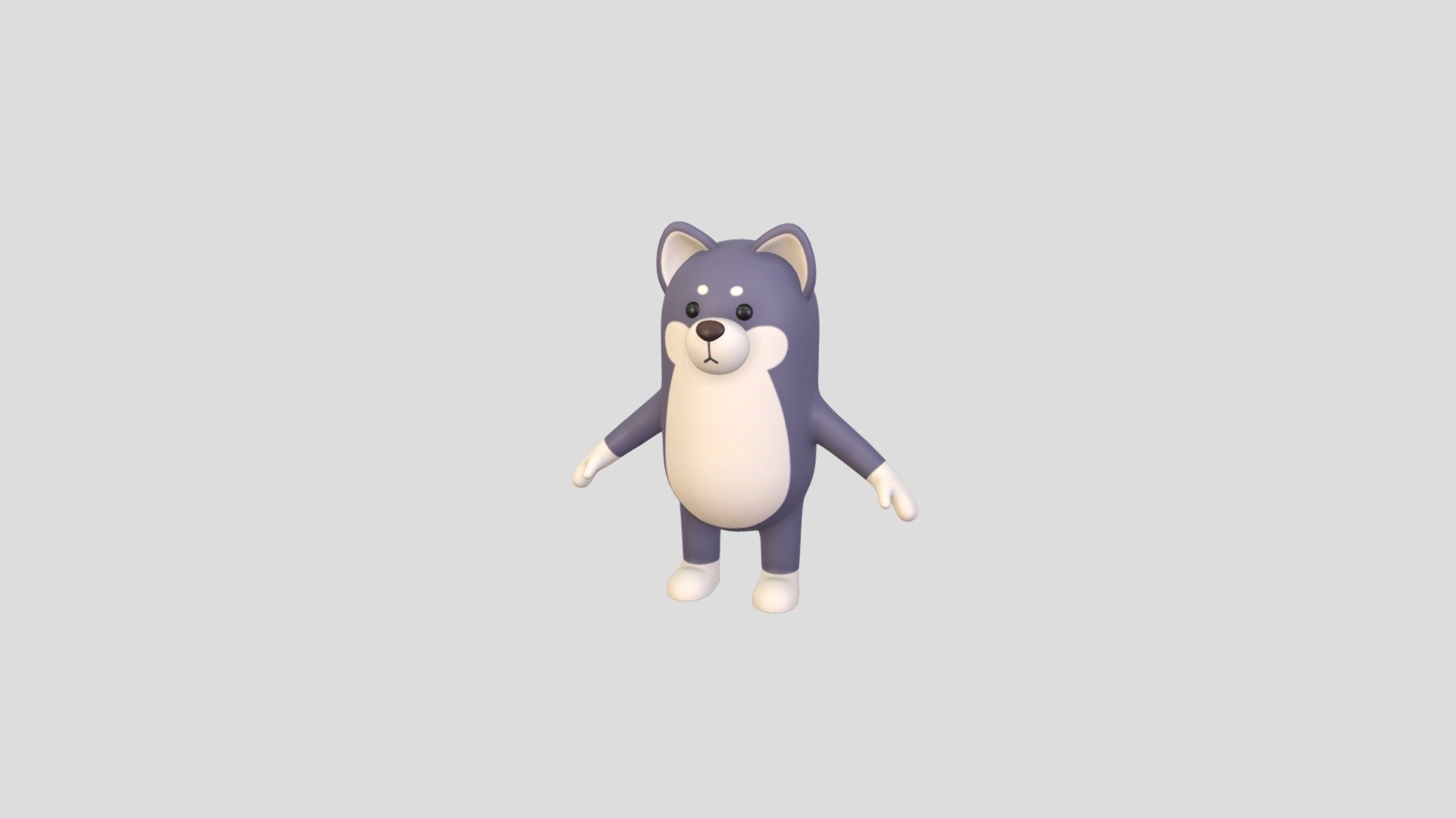 Wolf Character 3d model