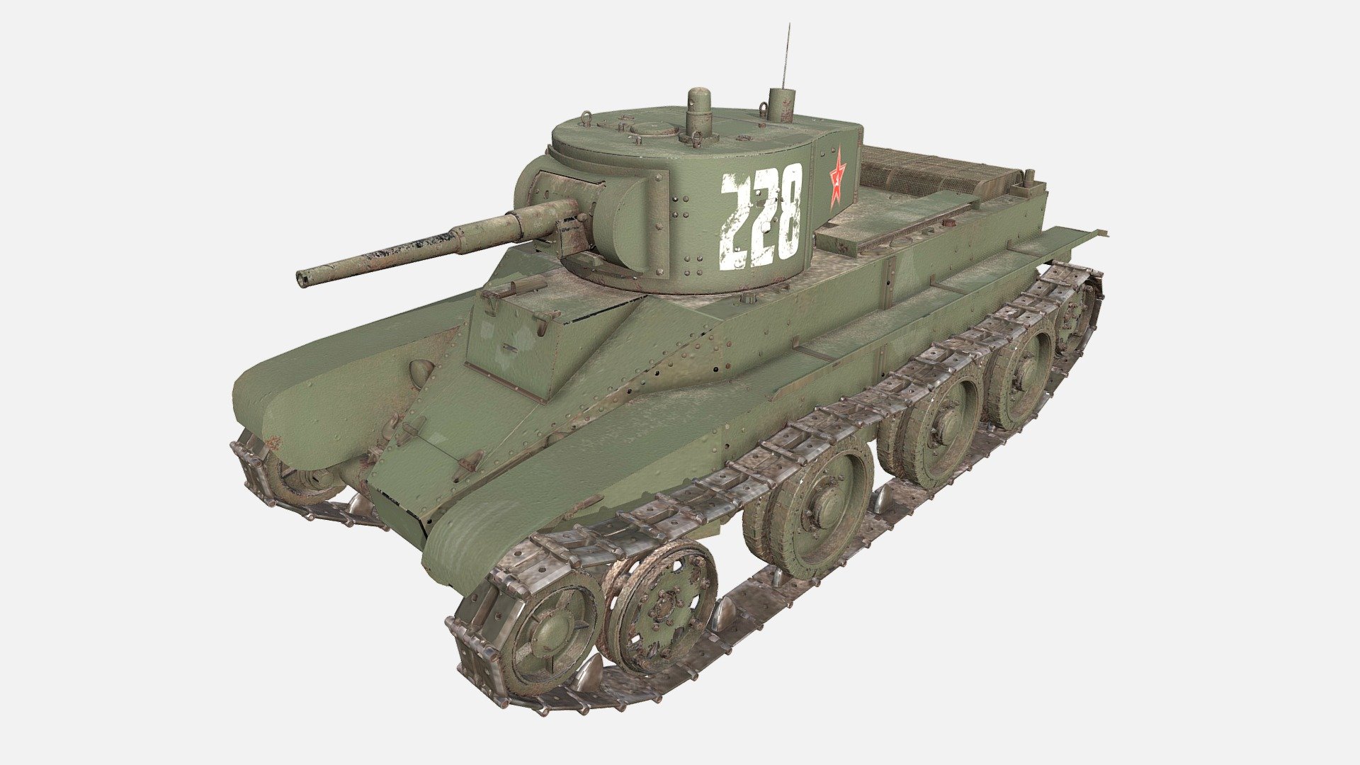 Tank BT 3d model