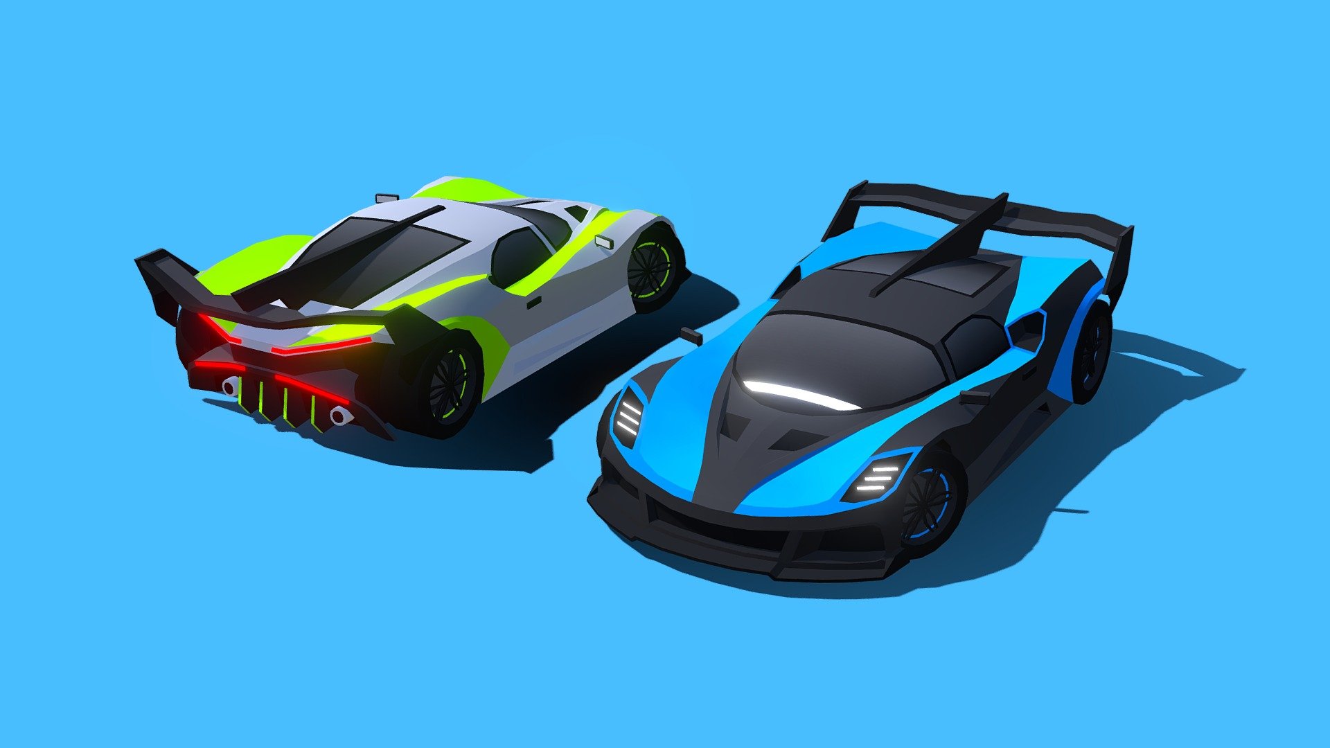 ARCADE: Cerbero Racing Car 3d model