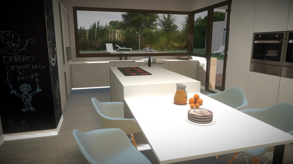 Cocina 3d model