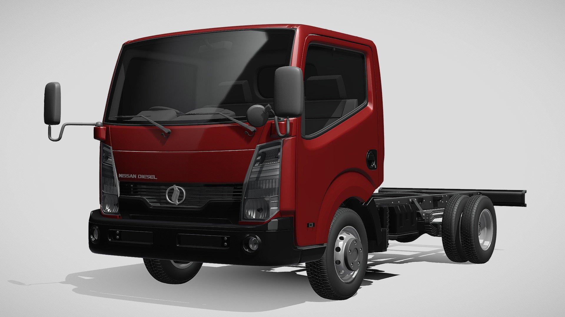 Nissan Condor Chassi 2012 3d model