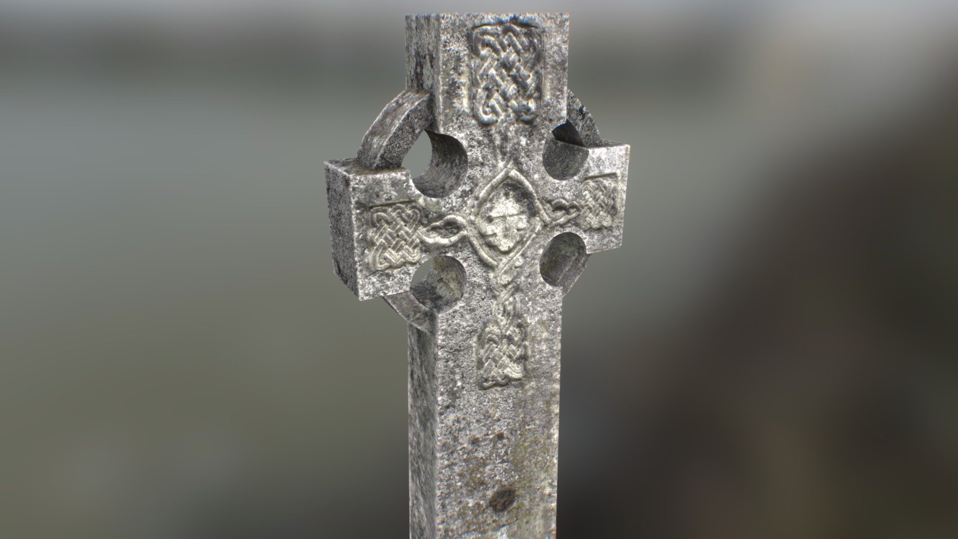 Celtic Cross 3d model