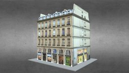 Typical Paris Building 01