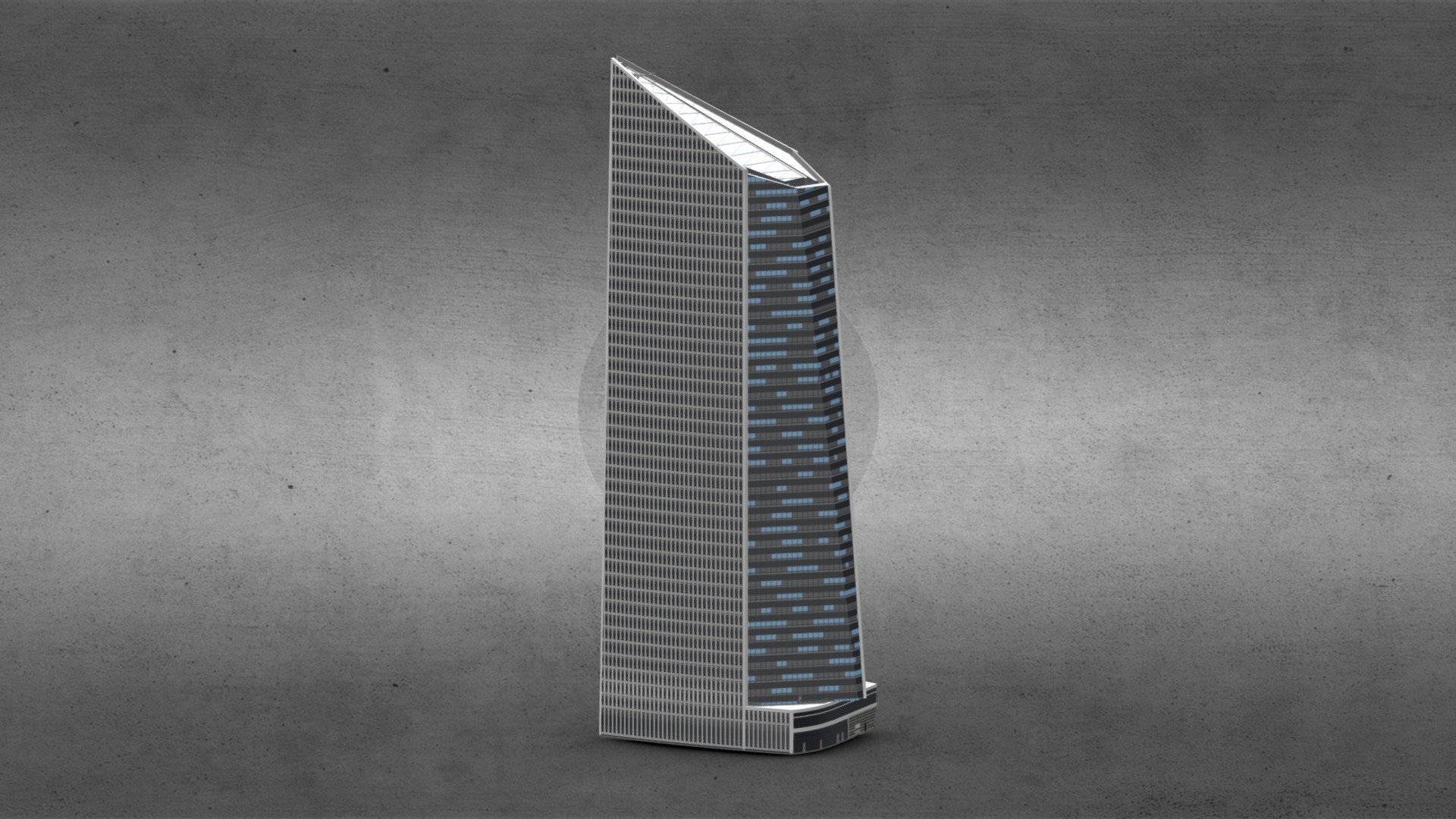 Tour Granite 3d model