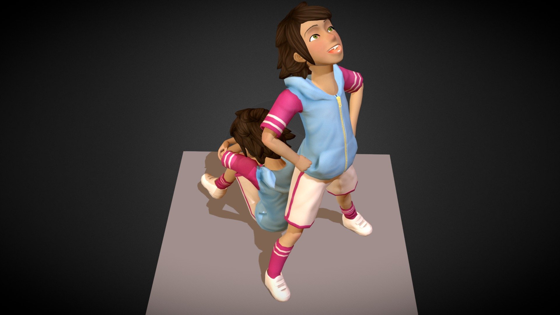 The Little Sister 3d model