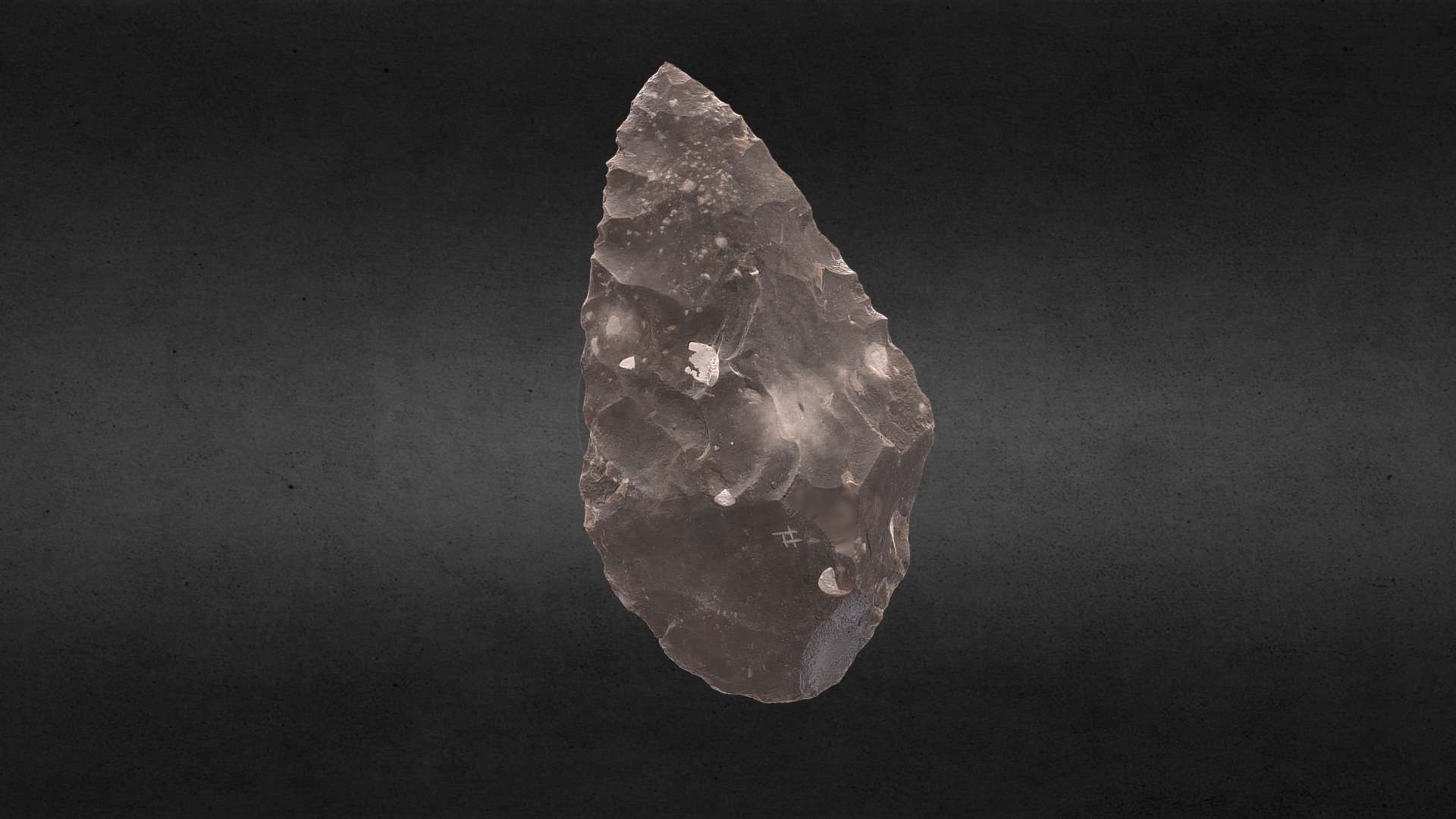 Acheulean Handaxe 3d model