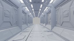 scifi corridor