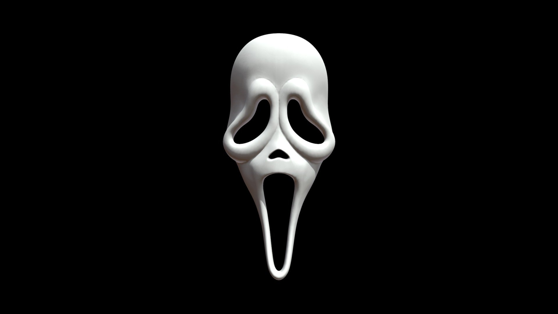 Ghost face Scream Mask 3d model