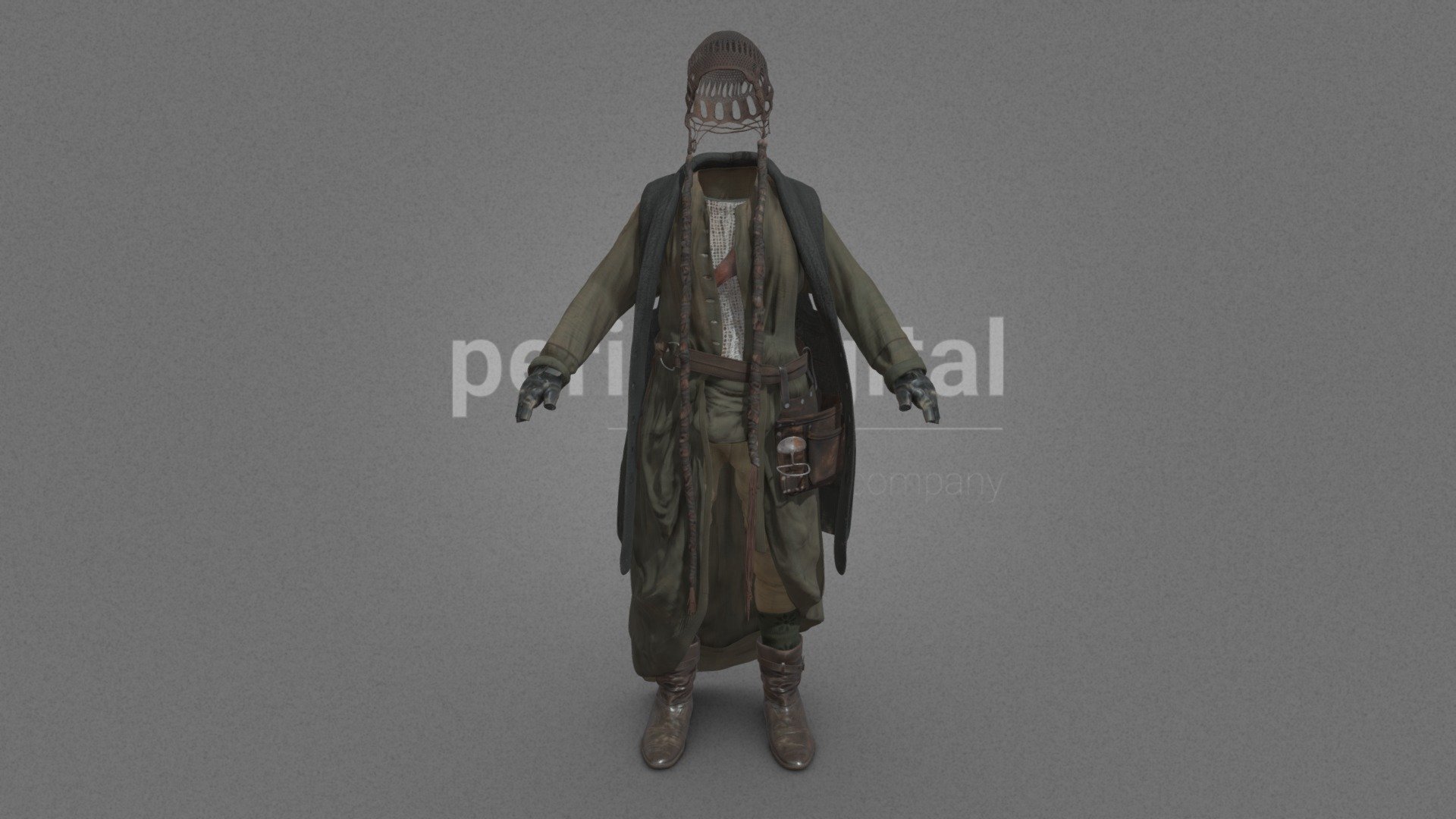 Wasteland Series 3d model