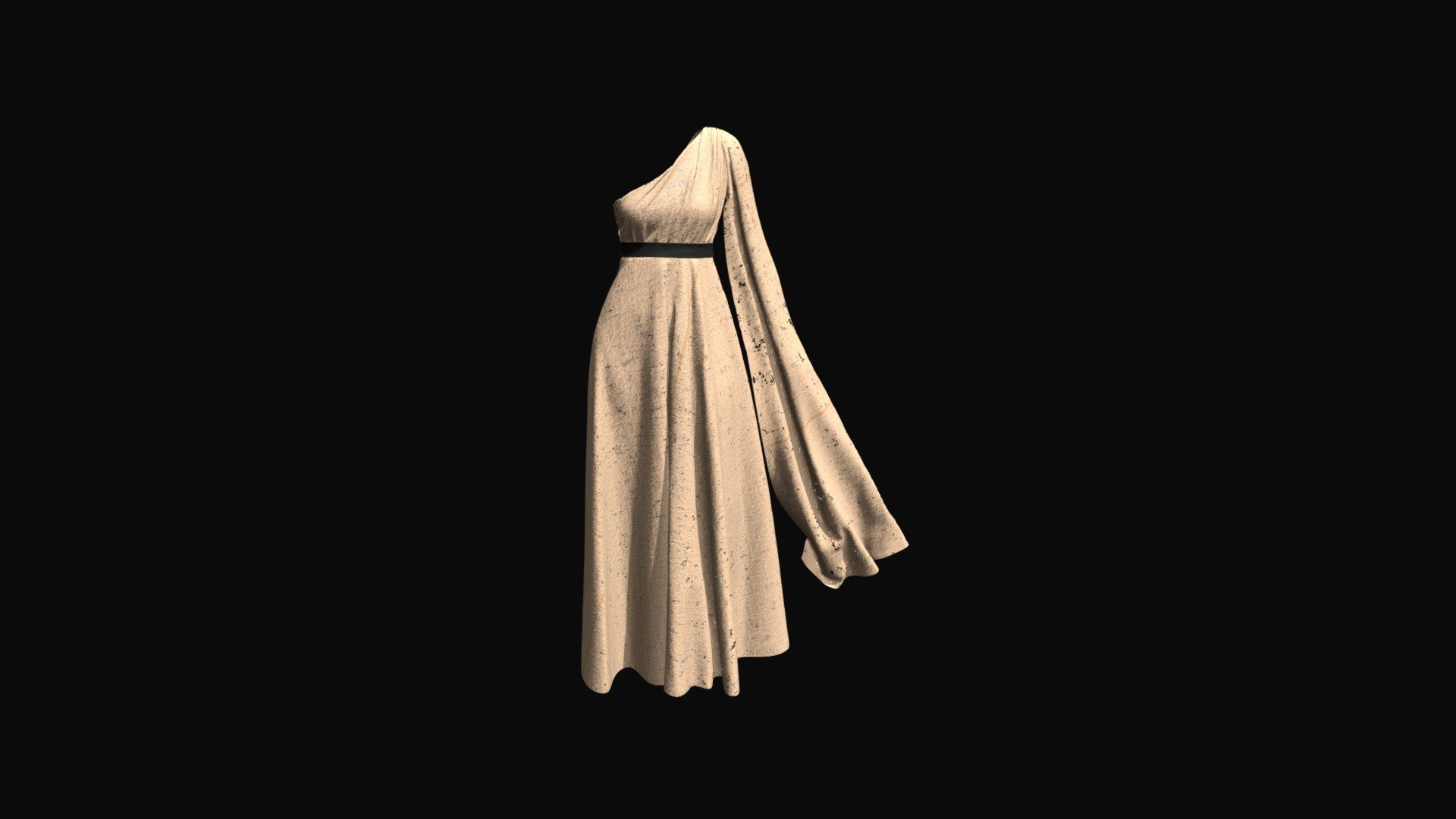 vestido 3d model