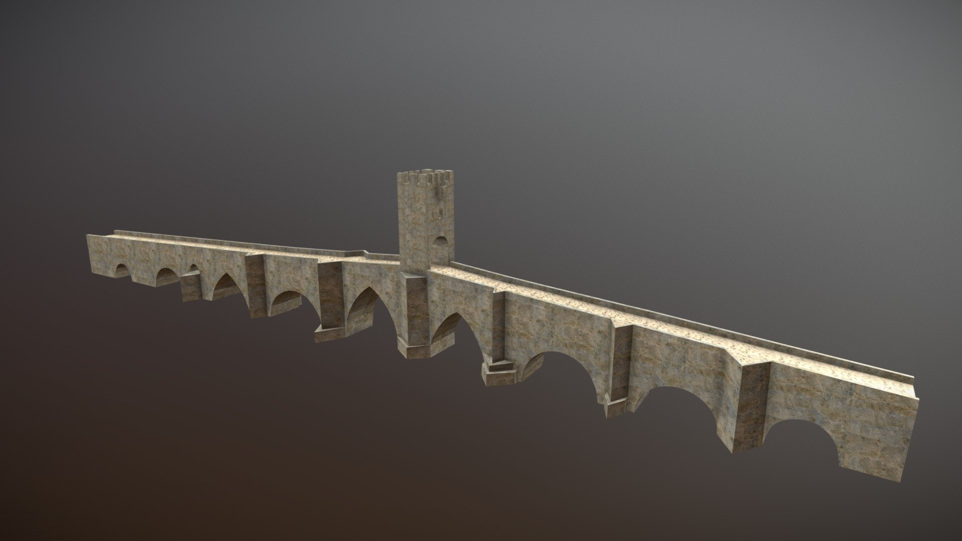 Puente de Frías 3d model