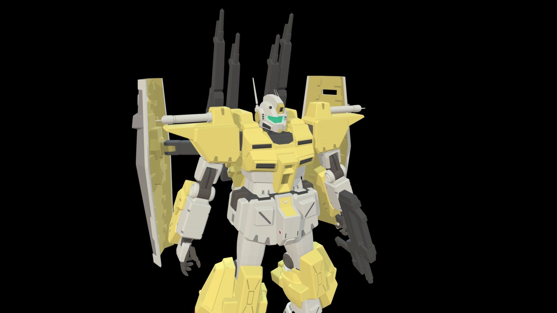 Gundam Build Fighters TRY 3d model