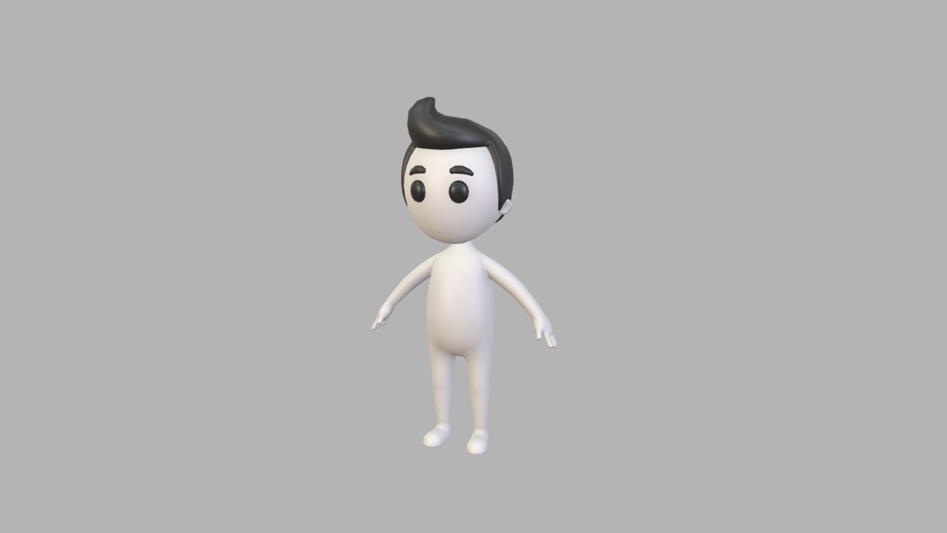 Character077 Man 3d model