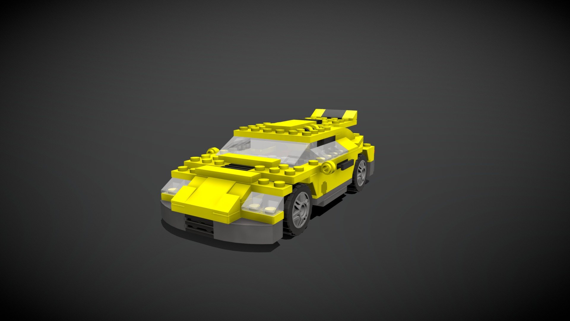 Lego Cool Car 3d model