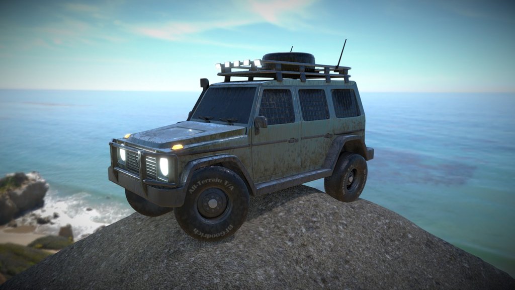 Mercedes G550 Off-road Concept 3d model