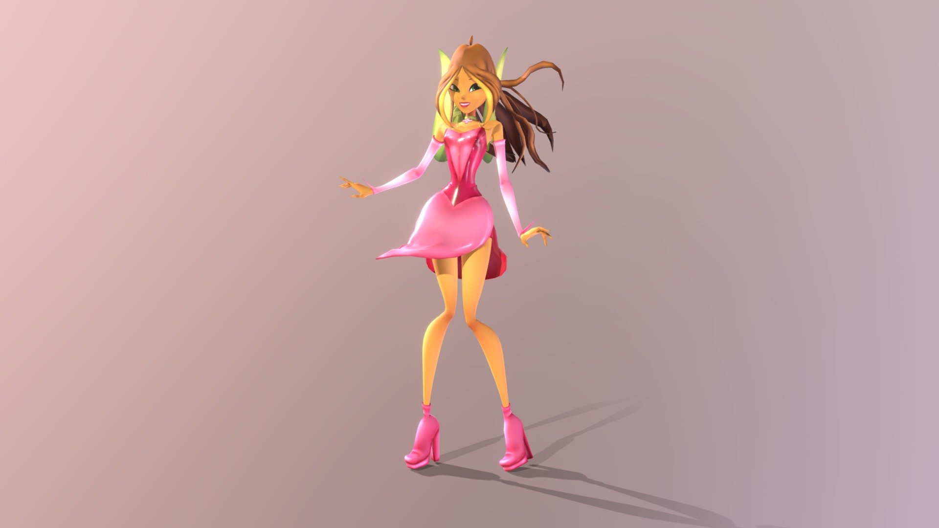 Flora (Magic Winx) 3d model