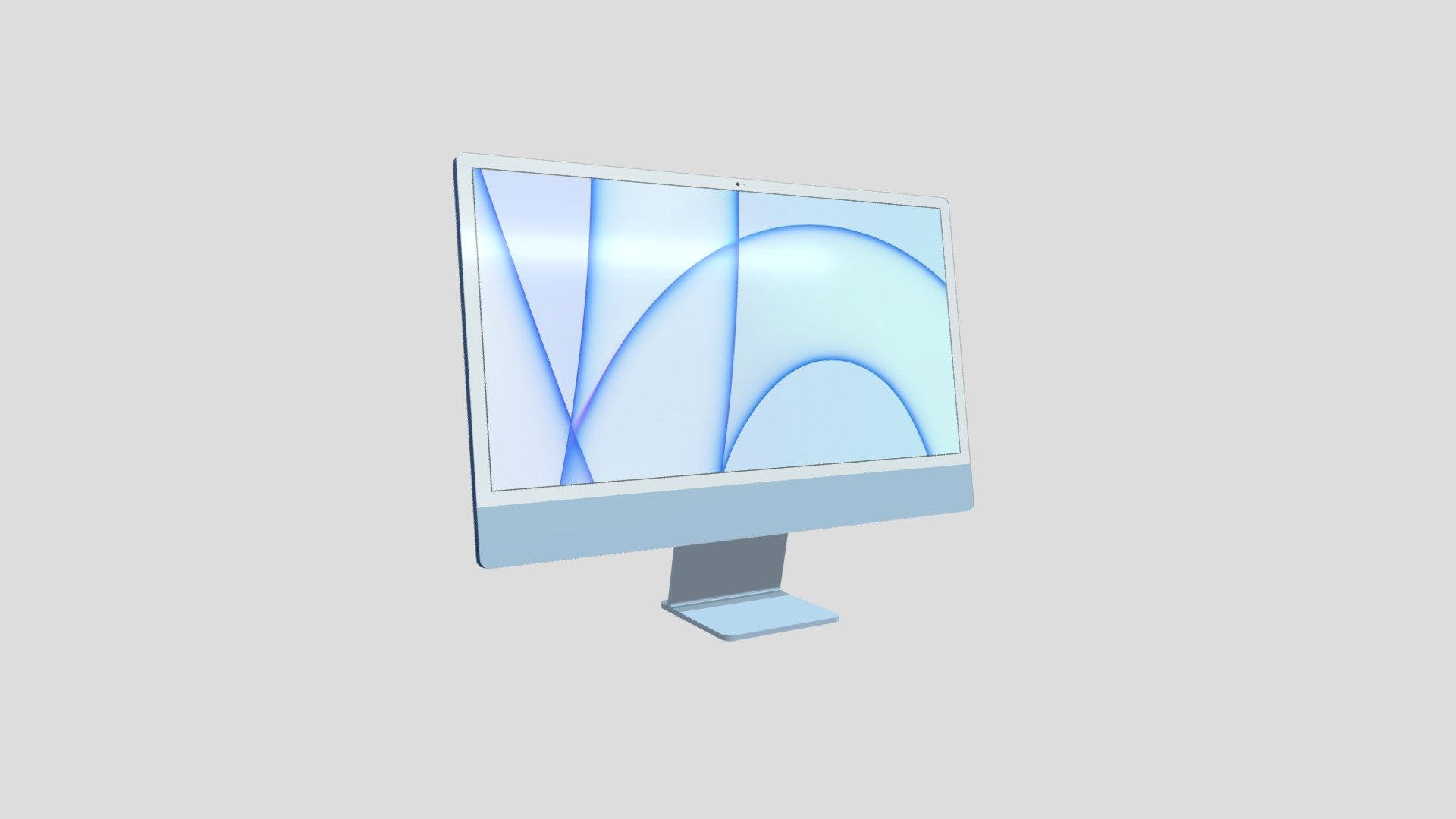 iMac 24-inch 2021 3d model