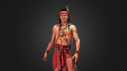 native American warrior