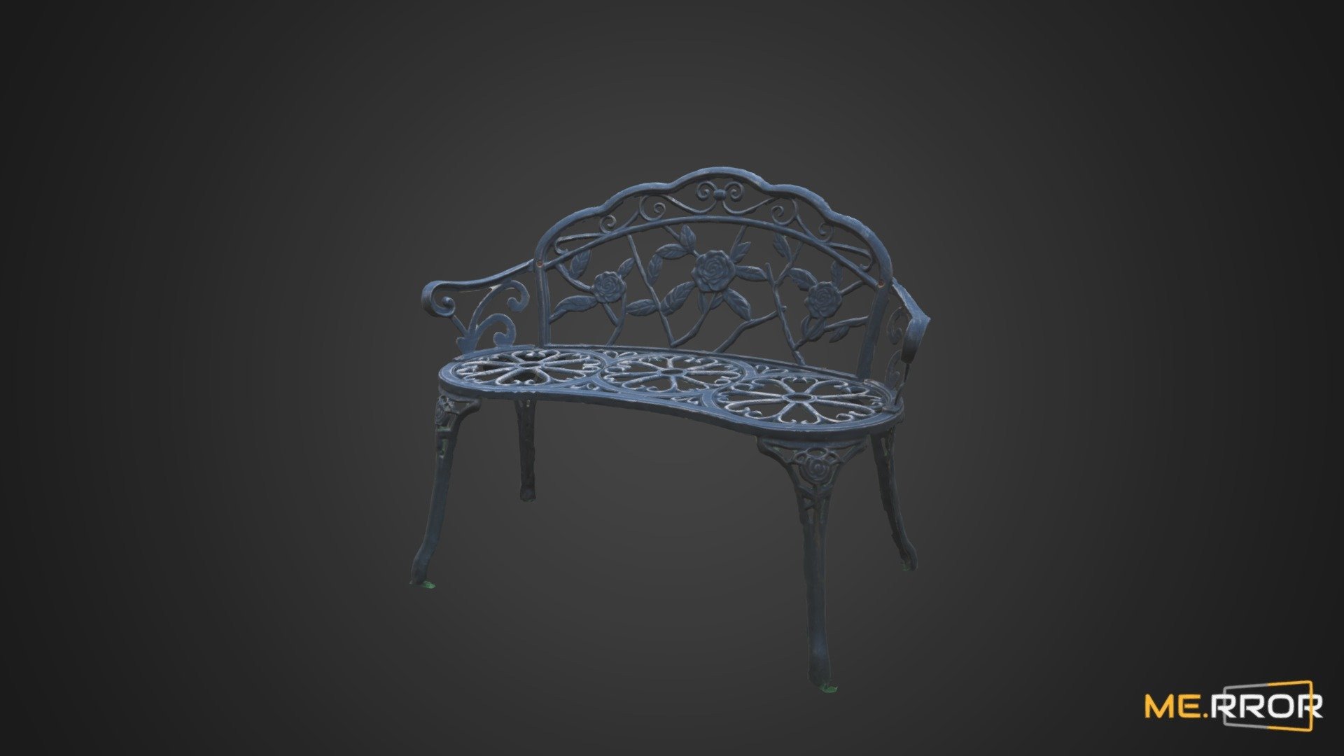 Steel Chair2 3d model