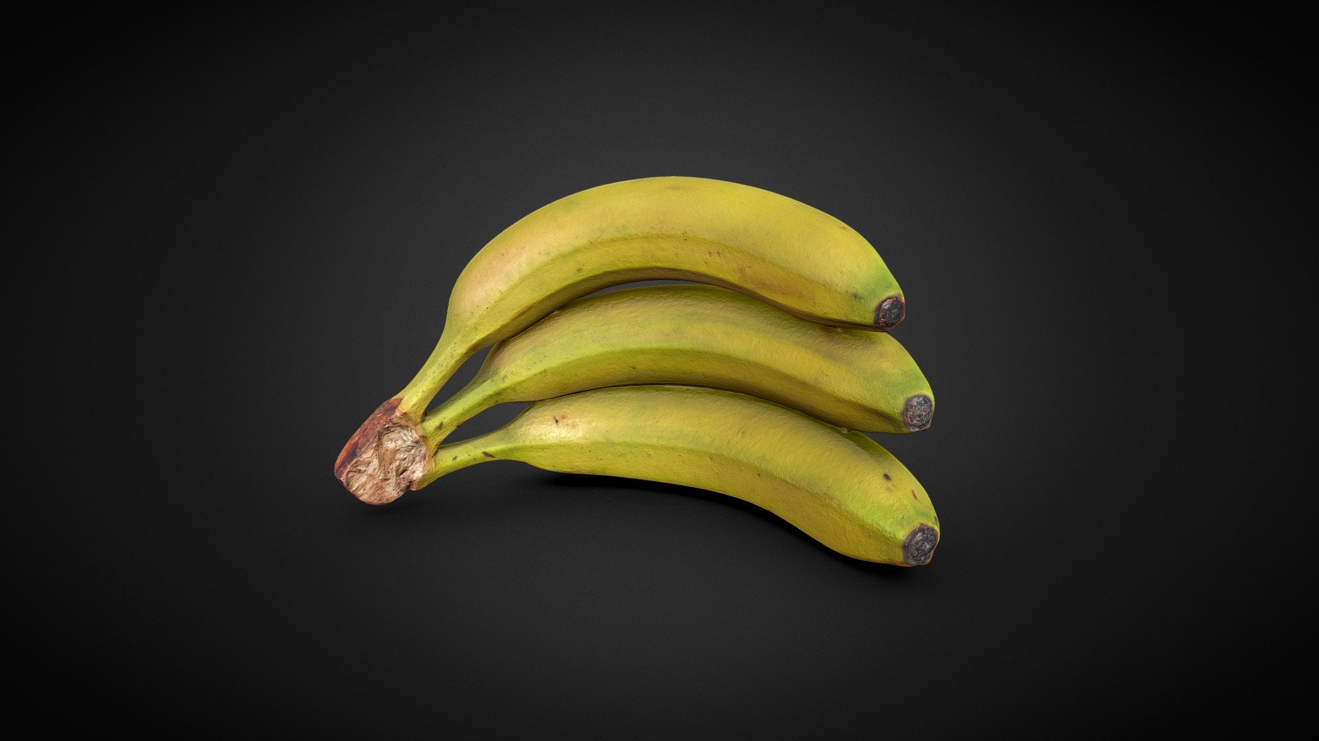 Bananas 3D Scan 3d model