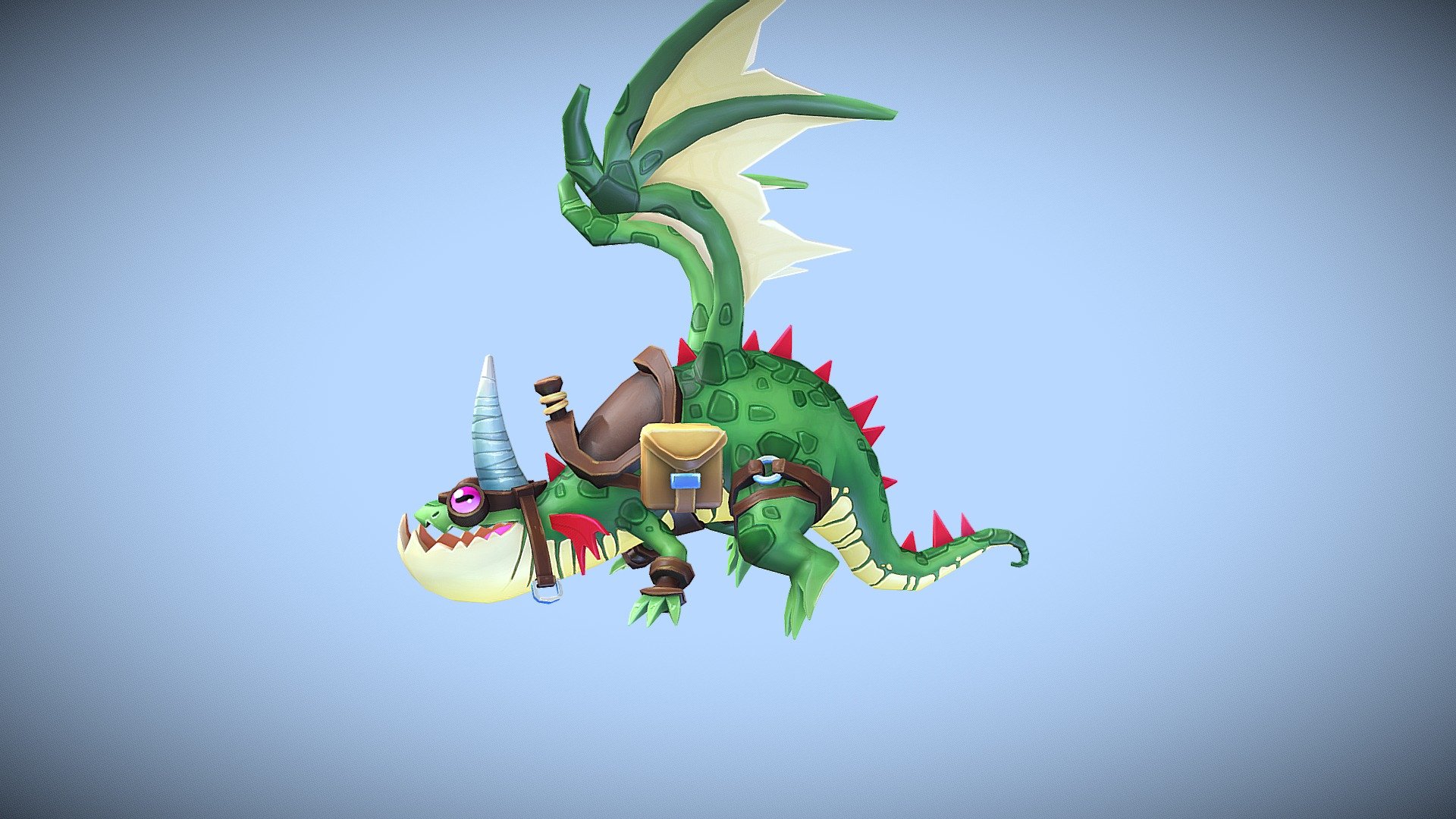 Dragon_mount 3d model