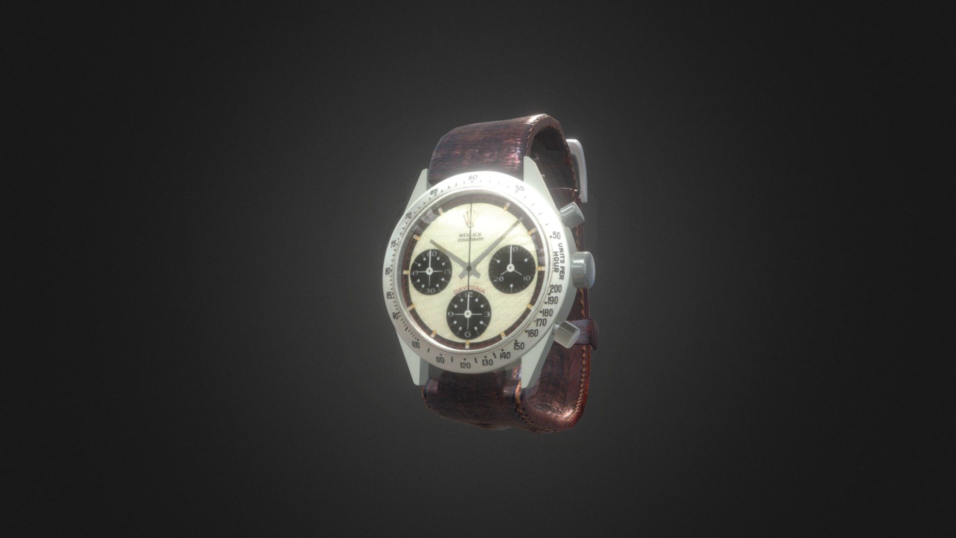 Rolex Cosmograph Daytona Paul Newman 6239 3d model