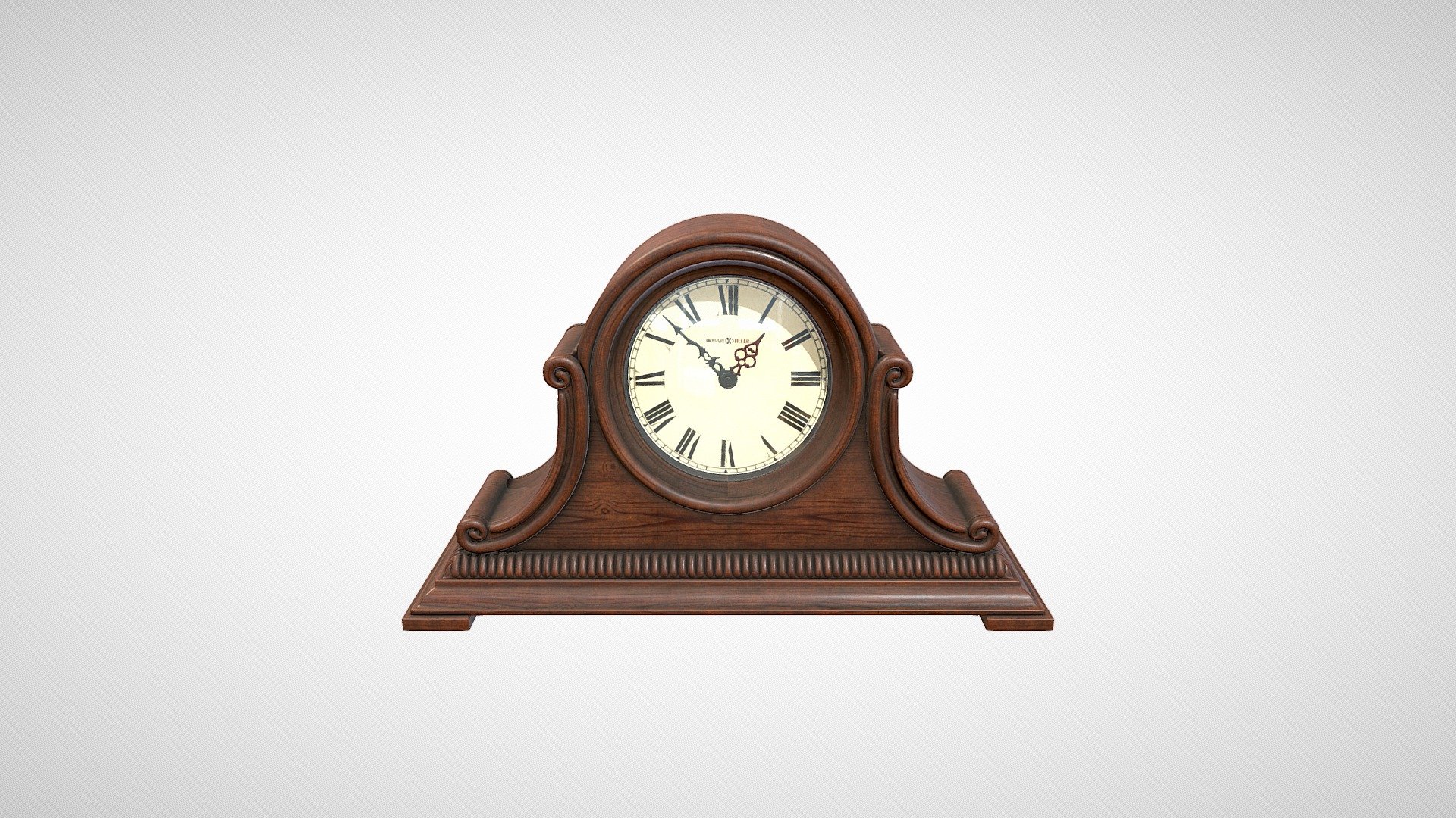 Hampton Mantel Clock 630-150 / Howard Miller 3d model