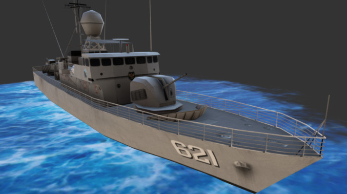 Kri Mandau 621 3d model