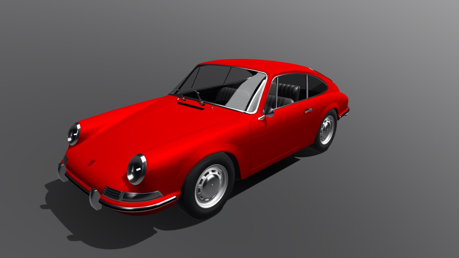 Porsche 3d model