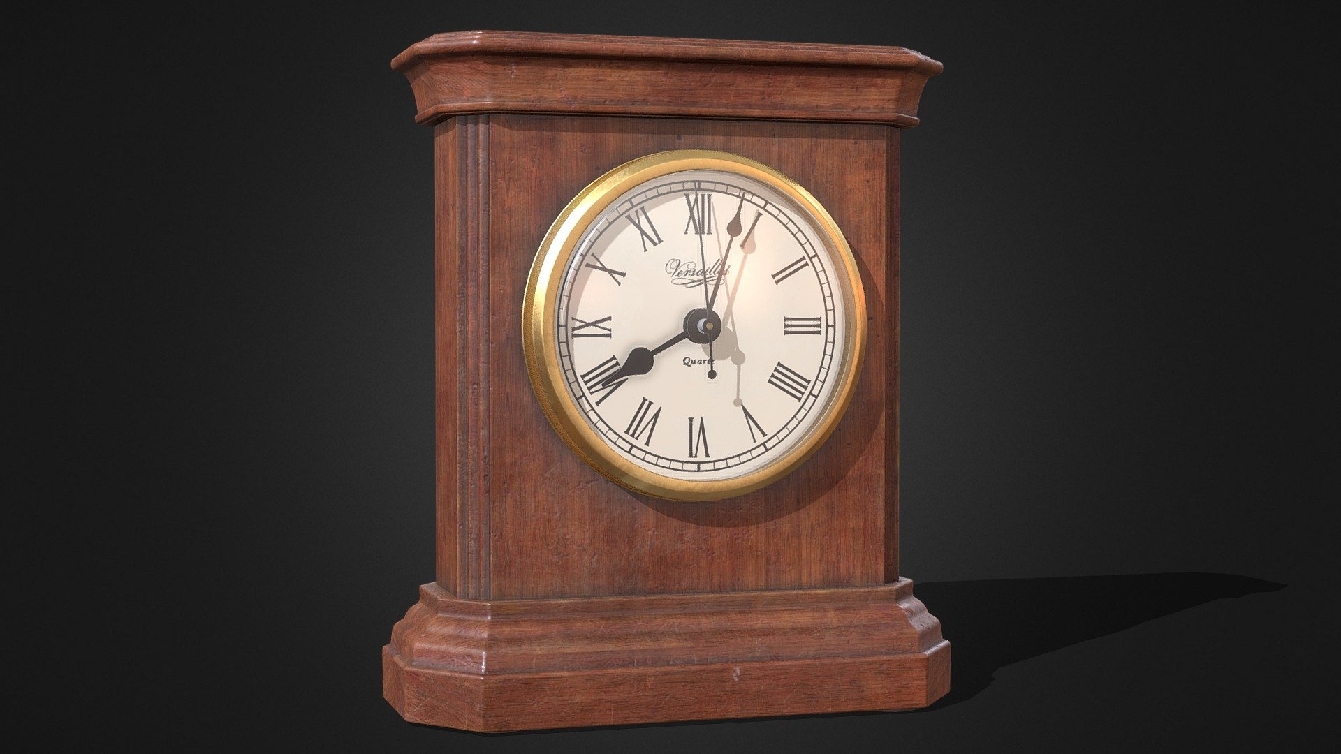 Vintage Clock 3d model